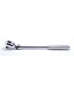 Ko-ken USA 4774P 1/2 Sq. Dr. Ratchet Handle  24 teeth Flexible Head Length 330mm  Polished Handle