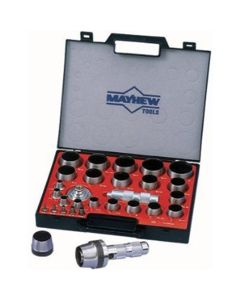 MAY66006 image(0) - Mayhew HOLLOW PUNCH SET 31PC METRIC