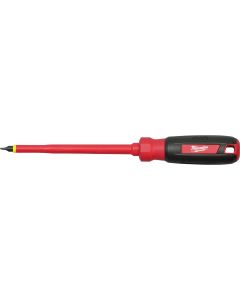 MLW48-22-2221 image(1) - Milwaukee Tool 1/4" Slotted - 6" 1000V Insulated Screwdriver