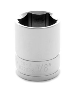 WLMW32028 image(0) - Wilmar Corp. / Performance Tool 1/2" Dr 6pt Std. Socket 7/8"