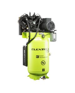 Legacy Manufacturing Flexzilla&reg; Pro Piston Air Compressor with Silencer&trade;, 1-Phase, Stationary, 10 HP, 80 Gallon, 2-Stage, Vertical, ZillaGreen&trade;