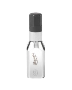 MLW45-34-1055 image(0) - Milwaukee Tool 3/8" Drive 9mm Hex Bit Socket