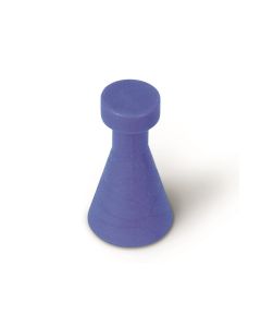 HSA7550 image(0) - H&S AutoShot GPR-7550 PDR Glue Pull Knob SMALLL FLAT 14.5mm Round Polycarbonate (5-Pack)