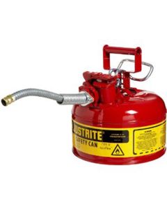 JUS7210120 image(0) - Justrite Mfg. Co. 1Gal/4L IIAF Red 5/8" Hose