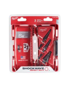 MLW48-89-9254 image(1) - Milwaukee Tool SHOCKWAVE Impact Duty  3PC KIT (#1, #2, #4)