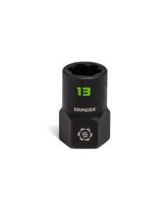 GETXBM13 image(0) - Grip Edge Tools 13mm 3/8" Dr RPT Socket Extractor with FORS (Standard Length)