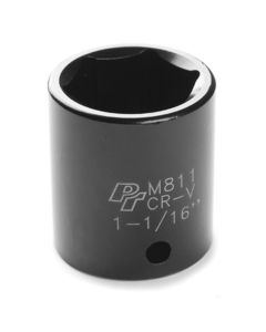 WLMM811 image(0) - Wilmar Corp. / Performance Tool 1/2" Dr. 6pt. Impct Skt 1-1/16