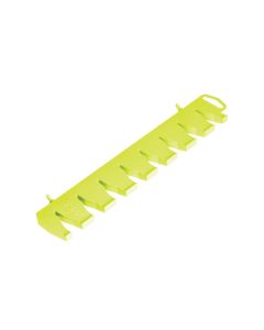 Ernst Mfg. 8 Tool V-Slot Hi-Viz Screwdriver Organizer