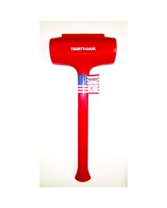 TRUTCMM9 image(0) - Trusty Cook Inc. Mini-max Soft Face Sledge Dead Blow Hammer - Model TCMM9 - Red