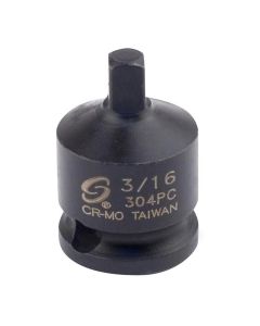 SUN304PC image(0) - SUNEX 3/8" Dr. 13/16" Male Pipe Plug Socket