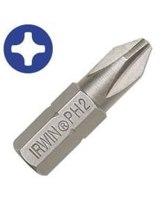 IRWIWAF21PH32 image(0) - Irwin Industrial #3 Phil Insert Bit 1" 2pc