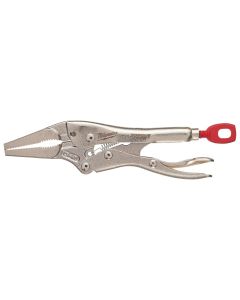 MLW48-22-3504 image(1) - Milwaukee Tool 4" LONG NOSE TORQUE LOCK CURVED JAW LOCKING PLIERS