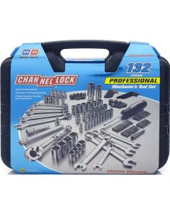 CHA39067 image(0) - Channellock 39067 132 Piece Mechanic's Tool Set