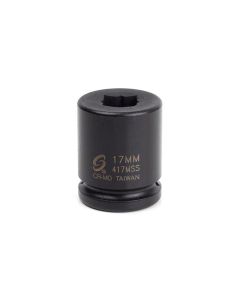 SUN417MSS image(0) - SUNEX 3/4 in. Drive 17 mm Double Square Imp