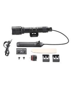 STL88059 image(0) - Streamlight ProTac Rail Mount 2 Long Gun Light - Includes remote switch, tail switch, remote retaining clips, M-LOK mount, mounting hardware, and 2 CR123A lithium batteries - Black