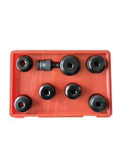 CTA7440 image(0) - CTA Manufacturing 8 PieceLow-Profile Oil Filter Socket Set