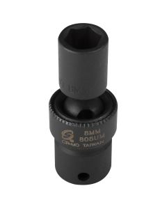 SUN808UM image(0) - SUNEX SOC 8MM 1/4D IMP UNIV 6PT