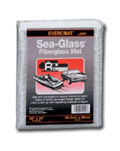 FIB940 image(0) - Fibre glass Evercoat Sea-Glass 100940 Fiberglass Mat, 11.5 oz Bag, White/Neutral, Solid