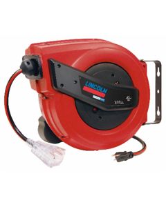 LIN91039 image(0) - Lincoln Lubrication 91039 60-foot retractable electric power cord reel