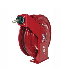 ALM8078B image(0) - Alemite Hose Reel, 1/4" x  50' Hose - Grease