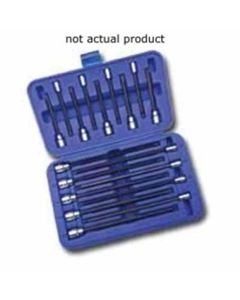 VIMV8L-T20 image(1) - VIM Tools T20 TORX Driver 8 Inch OAL, 1/4 Inch Square Drive Holder