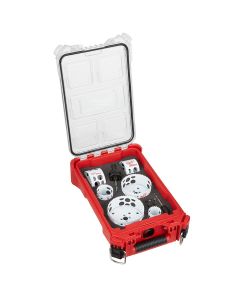 Milwaukee Tool HOLE DOZER  Bi-Metal Hole Saw Kit with PACKOUT Compact Organizer - 10PC