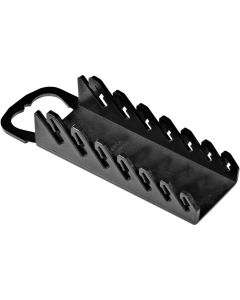ERN5073 image(1) - Ernst Mfg. 7 Tool GRIPPER Stubby Wrench Organizer - Black