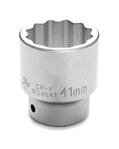 WLMW34841 image(0) - Wilmar Corp. / Performance Tool 3/4" Drive 41mm 12pt Socket