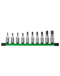 MLW48-22-9531 image(1) - Milwaukee Tool 10pc 3/8" Drive TORX Bit Socket Set