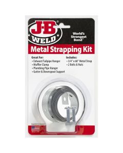 JBW37990 image(1) - J B Weld J-B Weld 37990 Metal Strapping Kit