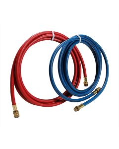 ROB34722 image(1) - Robinair 9' Long Red and Blue R-134a Enviro-Guard Hose Set