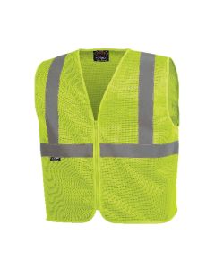 Pioneer Pioneer - Mesh Safety Vest No Pockets - Hi-Vis Yellow/Green - Size XL