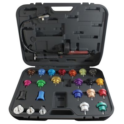 Kit de test de pression du syst&egrave;me de refroidissement 25pi&egrave;ces
