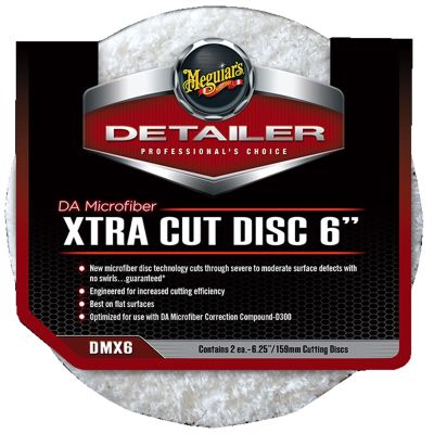 Disque de coupe Xtra en microfibre de 6po (paquet de 2)