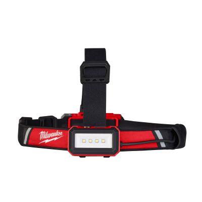 Lampe frontale &agrave; profil bas rechargeable par USB