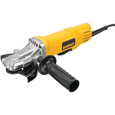 DWTDWE4120FN image(0) - DEWALT 4-1/2 In. - 5 In. Flathead Paddle Switch Small Angle Grinder With No Lock-On