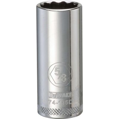 DWTDWMT74145OSP image(0) - DEWALT 001Pc 38Dr Deep Socket-12Pt-5/8
