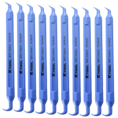 KTI70531-10 image(0) - K Tool International Plastic O-Ring Seal Pick 10 Pack