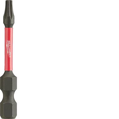 MLW48-32-4483 image(0) - Milwaukee Tool SHOCKWAVE 2" Impact Torx T15 Power Bit
