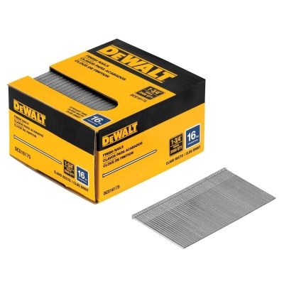 DWTDCS16175 image(0) - DEWALT 1-3/4 in. 16 Gauge Straight Finish Nail (2,500 PK)