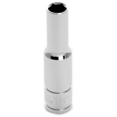 WLMW36308 image(0) - Wilmar Corp. / Performance Tool 1/4'' Dr 6pt Deep Socket 1/4"