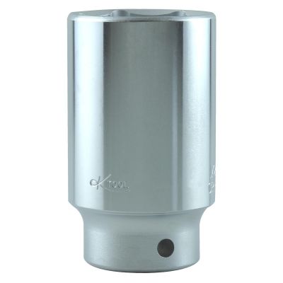 KTI28232 image(0) - K Tool International Spindle Nut Socket 1/2 Inch Drive 32 mm 6 Point Deep