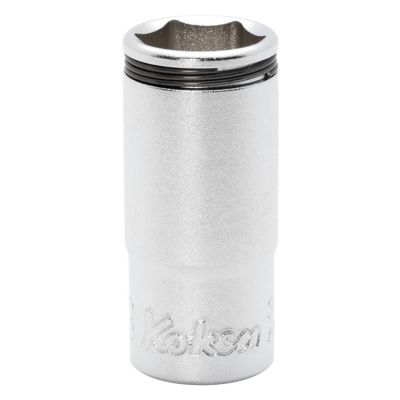 KKN3350X-13 image(0) - Ko-ken USA 3/8 Sq. Dr. Semi-Deep NUT GRIP&reg; Socket 13mm