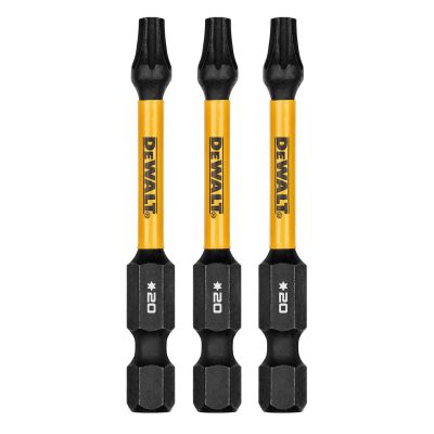 DWTDWAF2TX20IR3 image(0) - DEWALT ELITE SERIES 3PC 2.25IN BITS FOR T20