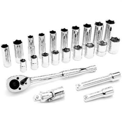 WLMW38914 image(0) - Wilmar Corp. / Performance Tool 23 Piece 3/8" Drive Metric Socket Set