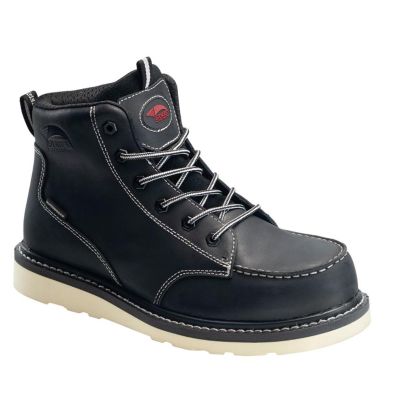 FSIA7508-13M image(0) - Avenger Work Boots Wedge - Men's Boots - Carbon Nano-Fiber Toe - IC|EH|SR - Black/Tan - Size: 13 - D - (Regular)