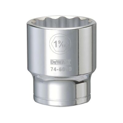 DWTDWMT74606OSP image(0) - DEWALT Dwmt 12Pt 3/4In Dr Skt 1-9/16 SAE