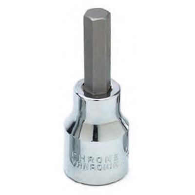 WLMW38879 image(0) - Wilmar Corp. / Performance Tool 3/8" Drive 1/4" Hex Bit Socket