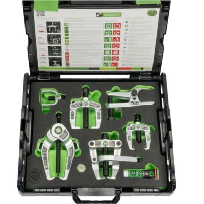KQTK-127-A6 image(0) - Kukko Quality Tools Front-end service kit fordisassembly and maintenance of swivelcaster arms, ball joints, tie rods & wheelbearings