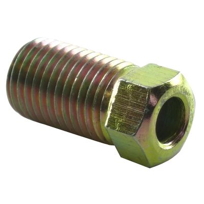 KTI04026 image(0) - K Tool International Brake Line Nut 1/4 Long- Qty 5